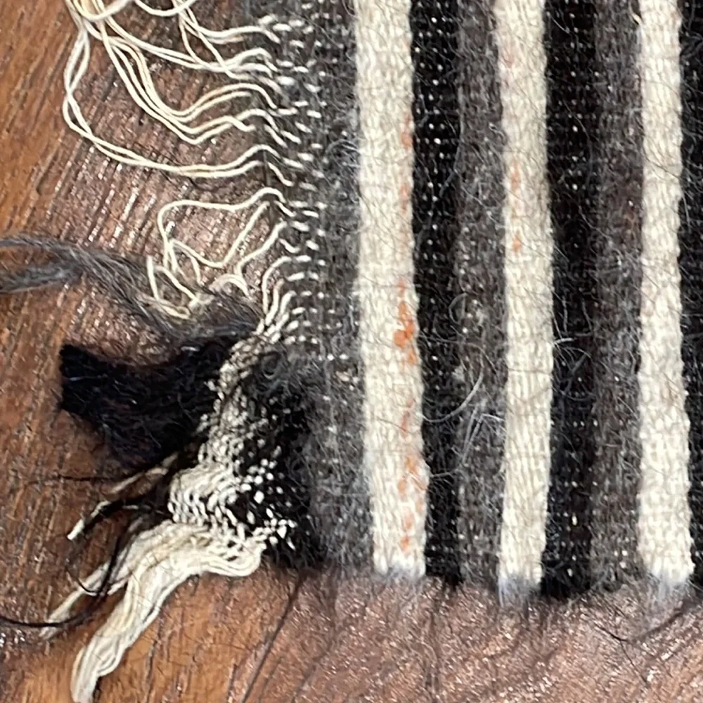 Vintage mohair rug